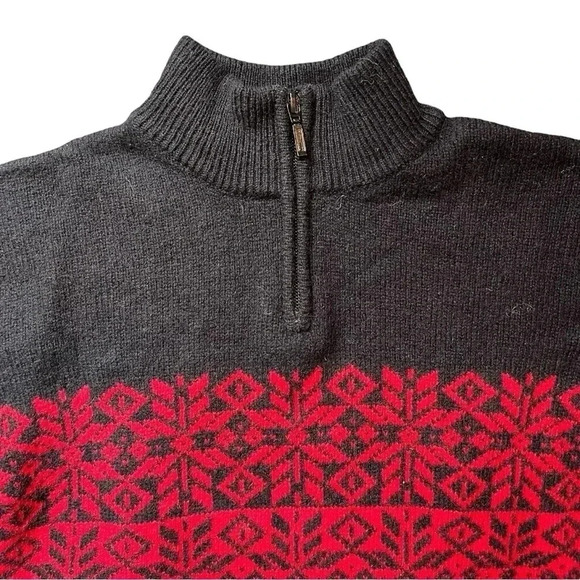 Charter Club 100% Lambswool Women's 1/4 Zip Sweater Size‎ Small Petite - Picture 3 of 6